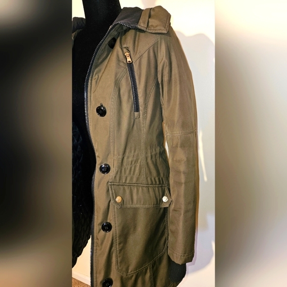 Jessica Simpson Olive Green Winter Coat Size XS. Pre owned - Picture 6 of 10